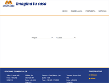 Tablet Screenshot of martabid.cl
